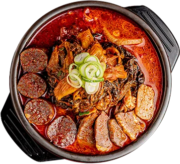 얼큰순대국
